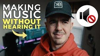 MAKING A BEAT WITHOUT HEARING IT! Making a Beat FL Studio