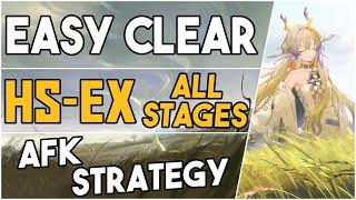 HS-EX-1 to 8 + Challenge Mode | AFK Easy Strategy |【Arknights - アークナイツ】