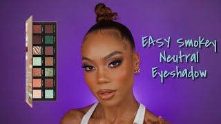 EASY Smokey Neutral Eyeshadow | Catrice Cosmetics Hint Of Mint Pro Slim Eyeshadow Palette