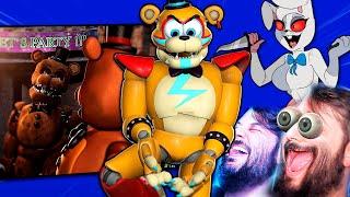 TENTE NÃO RIR COM GLAMROCK FREDDY! - COMPILAÇÃO DE MELHORES MOMENTOS