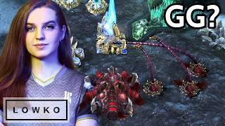 Scarlett won't stop ZERG RUSHING!