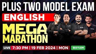 Plus Two English - Model Exam - Mega Marathon | Xylem Plus Two