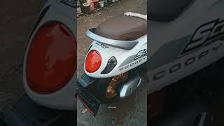 stripping all new honda scoopy prestige white 2021, kereennn parahhhh ,.