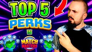 The Ultimate Perks to Use in Match Masters to Win Games (Tips & Tricks)