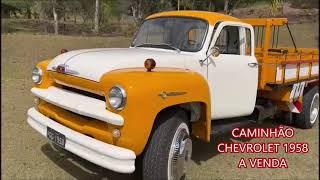 CAMINHÃO CHEVROLET 1958 NOVO A VENDA