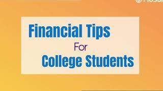 Financial Tips for College Students