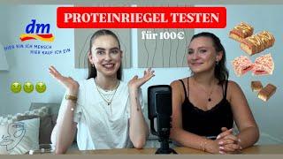 Wir TESTEN jeden PROTEINRIEGEL von DM!!