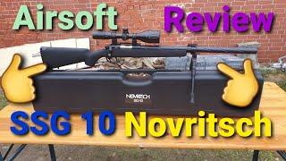 Airsoft Review: SSG 10 A1 Novritsch 1080/60 Fps (German)