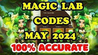 MAGIC LAB CODES MAY 2024 | 100% ACCURATE