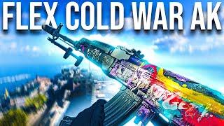 the Flex Cold War AK47 dominates at All Ranges on Rebirth | Warzone Rebirth Island