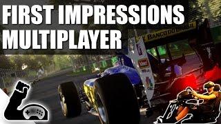 F1 2016 Multiplayer First Impressions - GamerMuscleVideos