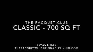 The Racquet Club - Classic - 700 sq ft [ 1 Bed | 1 Bath ]