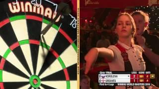 2016 Winmau World Masters Girls' Final Koroleva vs Greaves