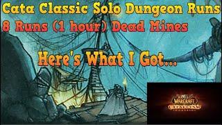 WoW Cataclysm Classic Gold Farm Solo Dungeon Run Dead Mines