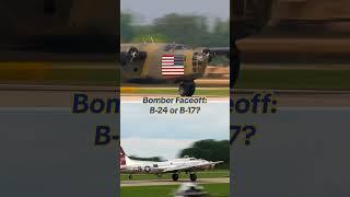 Faceoff of the Bombers: B-24 vs. B-17?