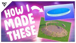 How I Built my Circle-Shaped 1v1 Maps! (Loyal's Circle Technique)