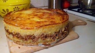 Картофельная запеканка с мясом/Potato casserole with meat