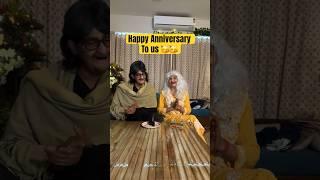 Happy Anniversary To us  #priyankatyagi #comedy #trendingonshorts #couplegoals