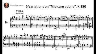 Mozart - Variations on  "Mio caro adone," K180 (1773) {Ingrid Haebler}