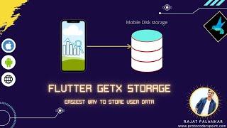 Flutter GetX Storage example  ||  Shared Preference Alternative to Store key-value data on disk