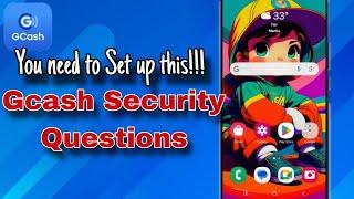 How to set up Gcash security questions | You need to set up this