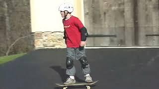 2003 Ryan Skateboarding in driveway