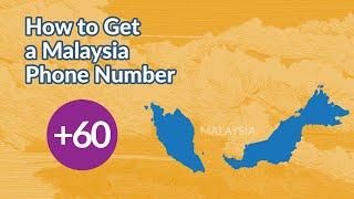 How To Get a Malaysia Phone Number