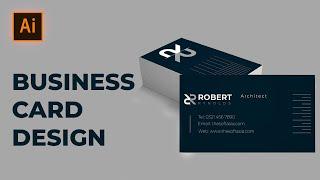 How to Design Business Card | Adobe Illustrator Tutorial | SoftAsia Tech