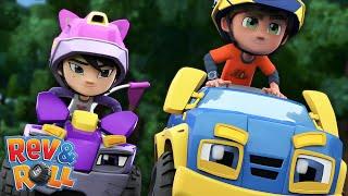 Tuff McTruck Trail | Rev & Roll | Cartoons for Kids