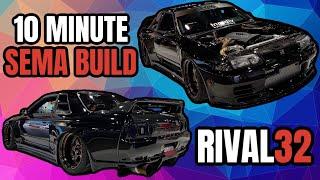 SEMA 1200HP Garage Active R32 GTR 10 Minute Build!