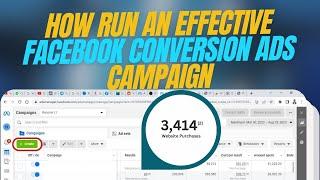 How to run conversion ads on Facebook 2023