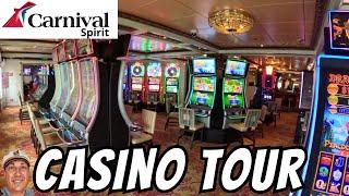 Carnival Spirit CASINO TOUR | ROYAL FLUSH on Video Poker | Nice WINS | November 2024