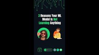  3 Reasons Your ML Model Is Not Learning Anything ...