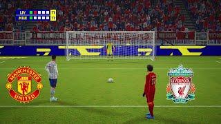 PES 2022 | Liverpool vs Manchester United | Penalty Shootout | Ronaldo eFootball 2022 Gameplay PC