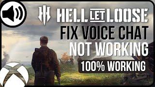 HELL LET LOOSE VOICE CHAT NOT WORKING XBOX | Fix Hell Let Loose Mic Not Working Xbox