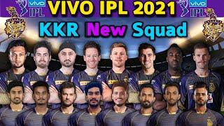 VIVO IPL 2021 Kolkata Knight Riders New Squad | IPL 2021 KKR Team Players List | KKR Squad IPL 2021