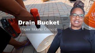 Drain Bucket | For Newspaper Pulp