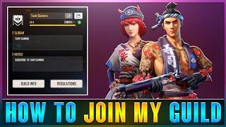 How To Join Tanti Gaming Guild || How To Join YouTubers Guild In Free Fire