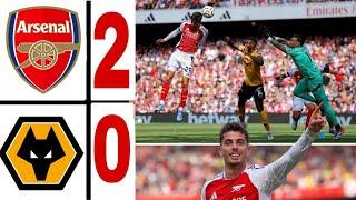 Arsenal vs Wolves (2-0) kai havertz , Saka goal vs wolves | HIGHLIGHTS Premier League 2024/25