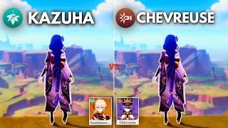 C0 Chevreuse vs Kazuha ! Best Support for Raiden ?? [ Genshin Impact ]