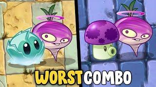 Worst Combo in Plants Vs Zombies 2