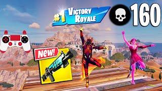 160 Elimination Duo Vs Squads Gameplay Wins Ft. @CycloneFN- (Fortnite Chapter 5 PS4 Controller)