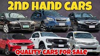 Pre Owned Cars For Sale Today | Makinis at Magandang Segunda Manong Sasakyan sa Pilipinas