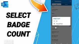 How To Select Badge Count On Outlook App