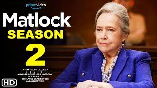 Matlock Season 2 Sneak Peek (HD) | Prime Video, Release Date, Episode 1, Renewal, Kathy Bates