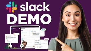 Slack Demo 2024 for Small Business - Communication & Project Management