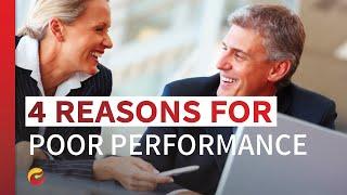 4 reasons for poor performance | Online module introduction