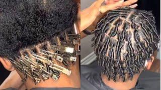 Perfect Arrangement for Starter Locs on Short Hair | How to Start Locs | Tutorial