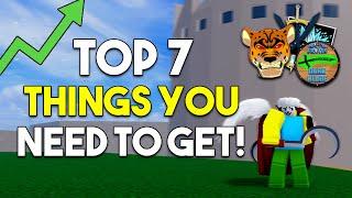 7 THINGS You Need To Get In SECOND SEA! - Blox Fruits ( Pro In 48 Hours )