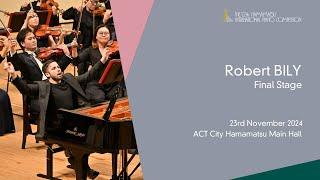 Robert BILY   Final Stage, the 12th Hamamatsu International Piano Competition